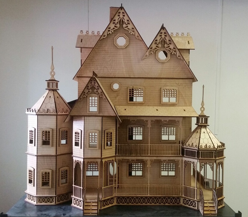 Ashley Victorian 112 scale Dollhouse Kit