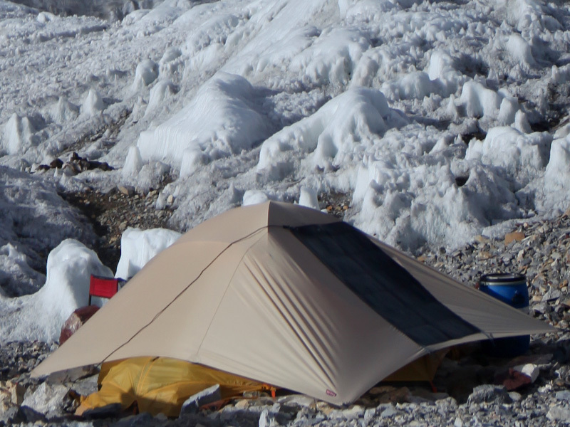 Panorama "Hidden Peak Base Camp"
