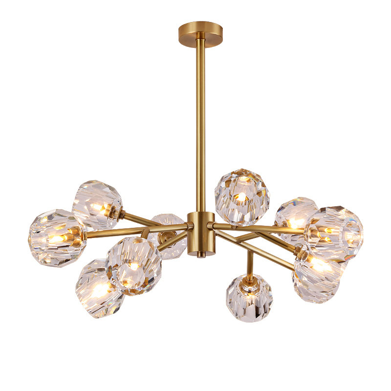 Leila Contemporary Crystal Chandelier Leila Contemporary Crystal Chandelier