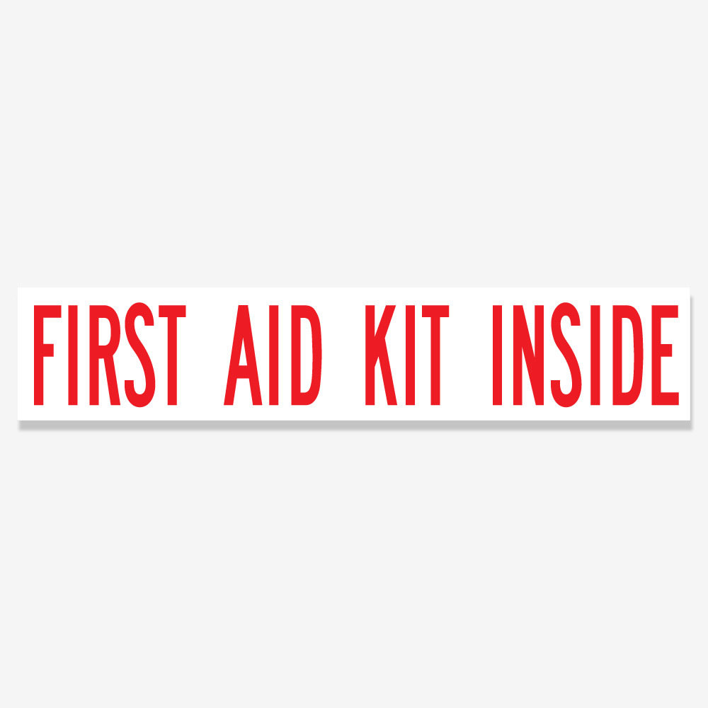 First Aid Kit Inside First Aid Kit Inside
