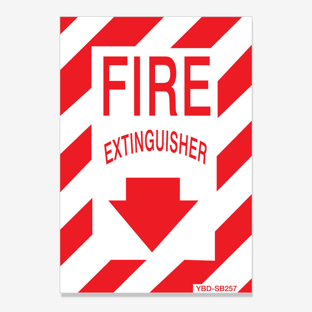 Fire Extinguisher Identification Decal Fire Extinguisher Identification Decal
