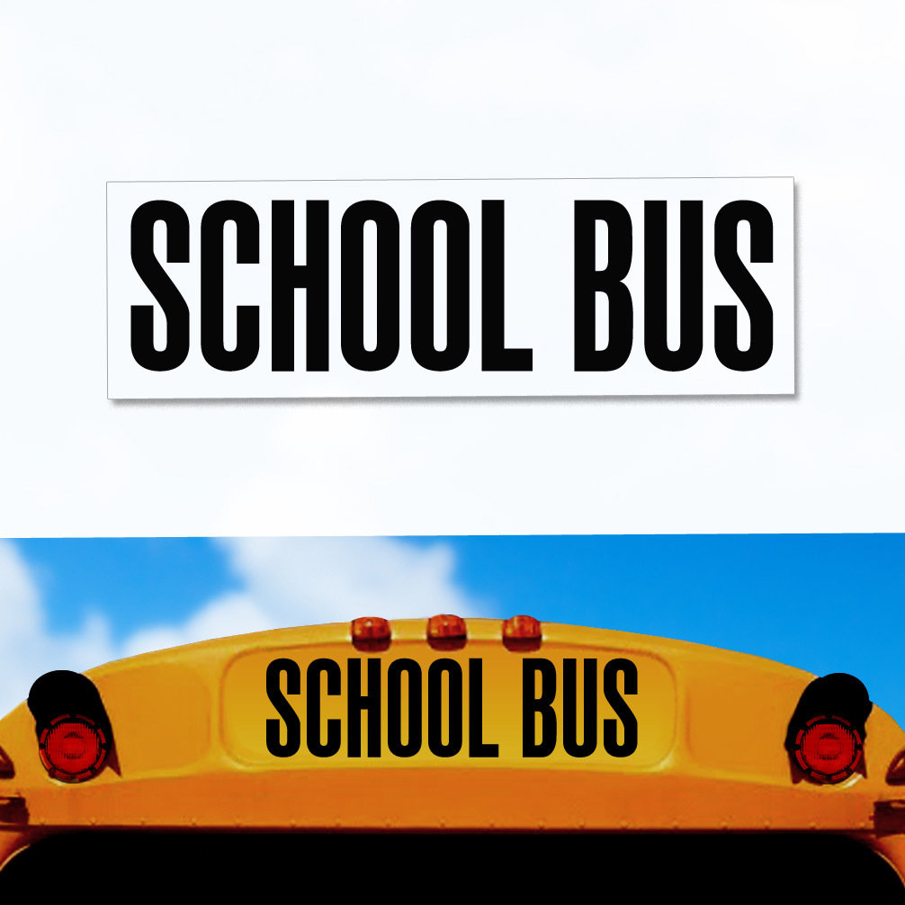 School Bus Decal 8 School Bus Decal 8