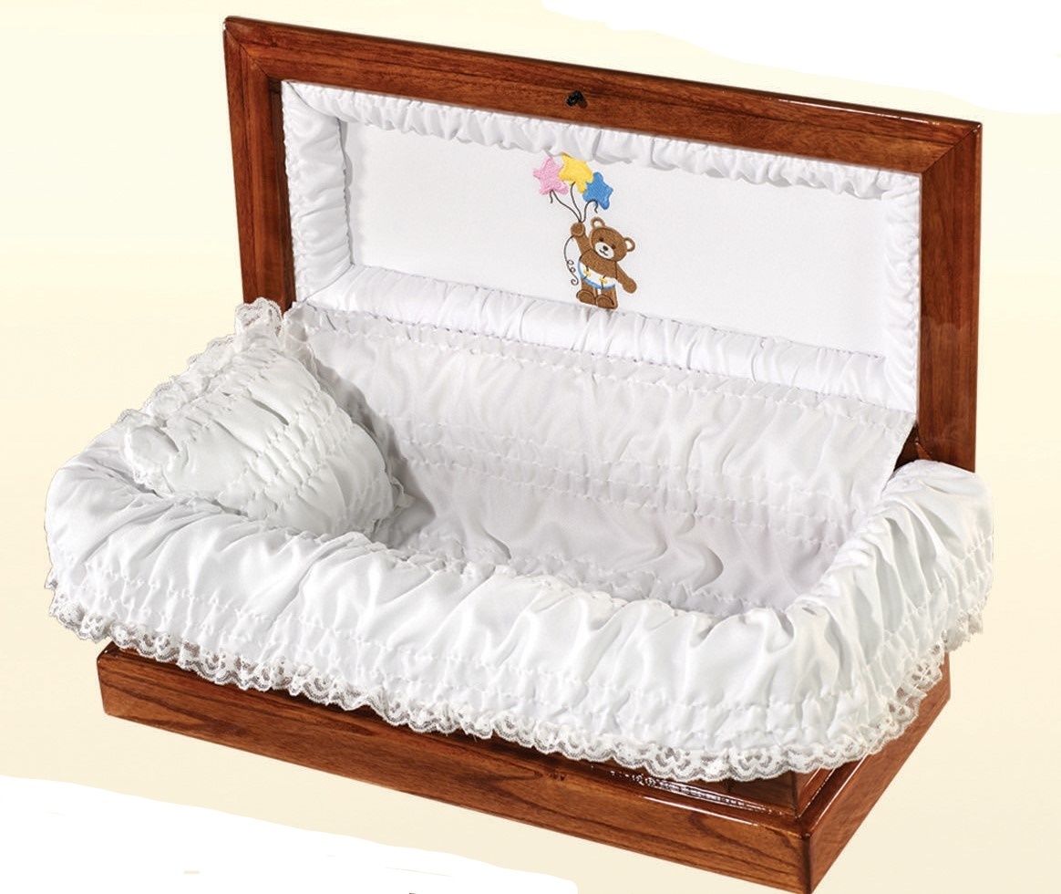 Wood Casket and Vault 3 Piece Combo
(20 inch interior length)C-20-3combo