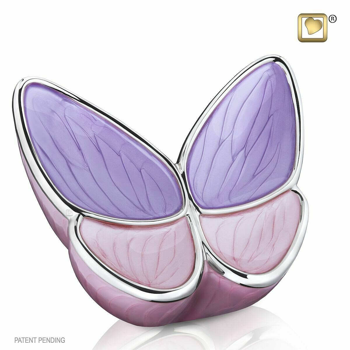 Butterfly Baby Urn in Pink and Purple (Wings of Hope-22 cubic inches) Butterfly Baby Urn in Pink and Purple (Wings of Hope-22 cubic inches)