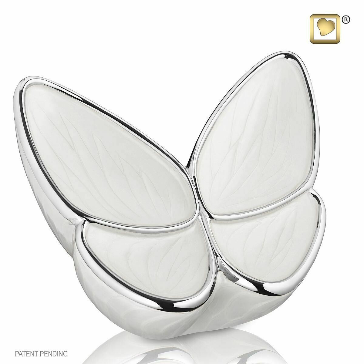 Butterfly Baby Urn in White (Wings of Hope-22 cubic inches) Butterfly Baby Urn in White (Wings of Hope-22 cubic inches)