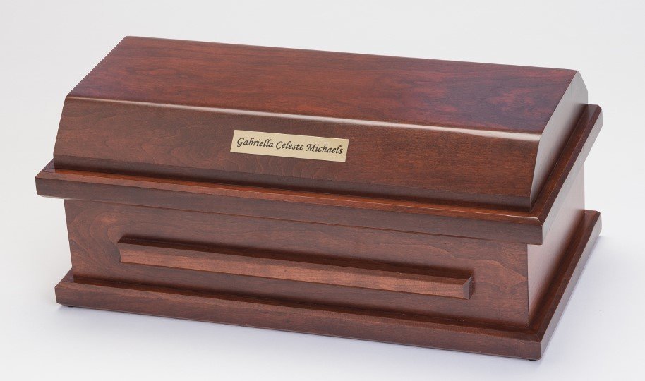 Cherry Preemie Baby Casket (for babies up to 32 weeks) C-15-CH 636225539560