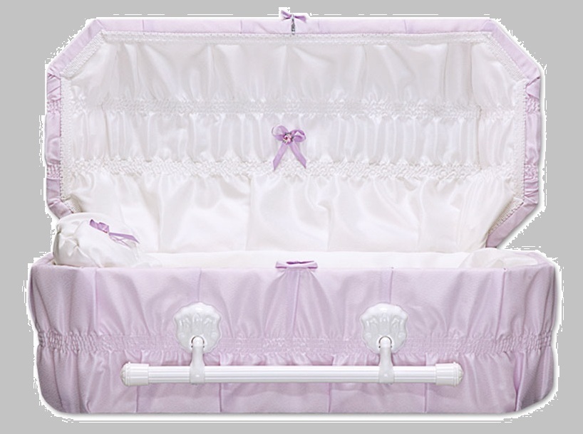 Cloth Covered Baby Casket (21 -24 Inch Interior) C-21-24-Cloth 636225539874