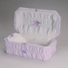 Cloth covered Preemie Casket (16 -21 inch interior) C-16-21-Cloth