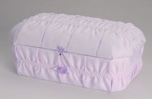 Cloth covered Preemie Casket (16 -21 inch interior) C-16-21-Cloth 636225539867