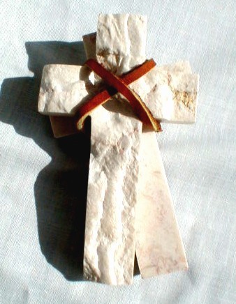 Comfort Cross from Jerusalem Stone M-C-Cross 636225539881