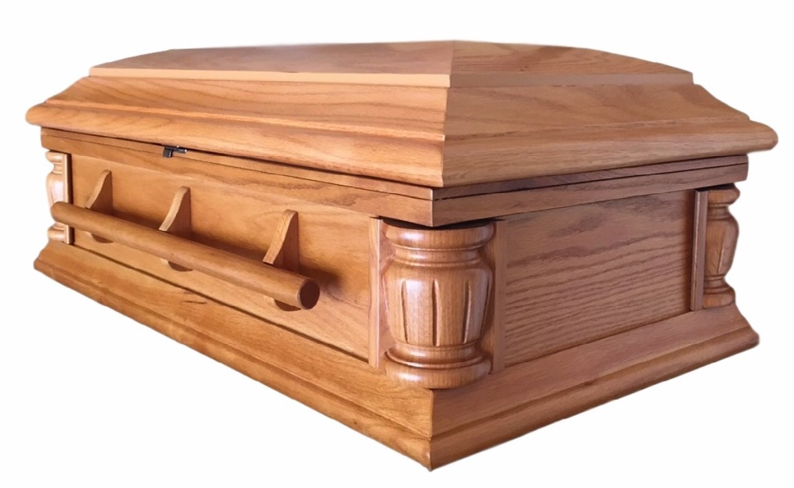 Oak Baby Casket (24 inch) C-24-JB-Oak