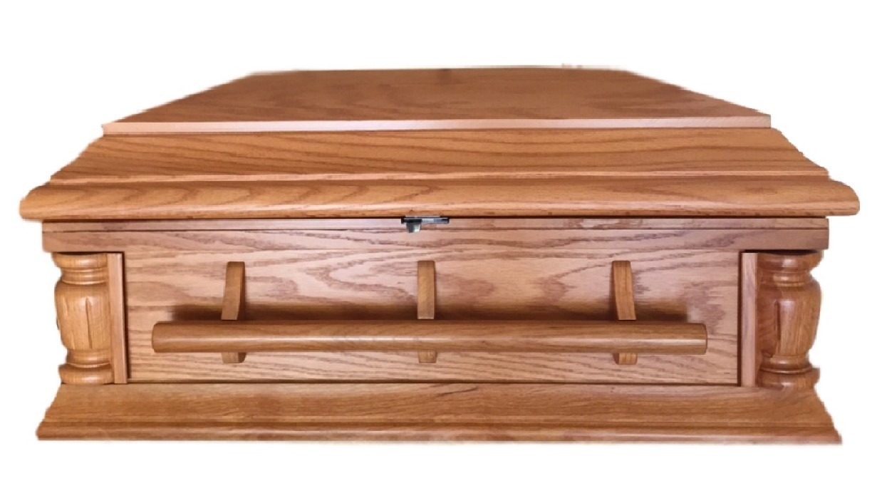 Oak Baby Casket (24 inch) C-24-JB-Oak 636225539973