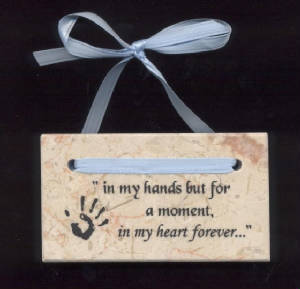 In My Heart Forever Plaque (handprint) M-IMH-Hand 636225539935