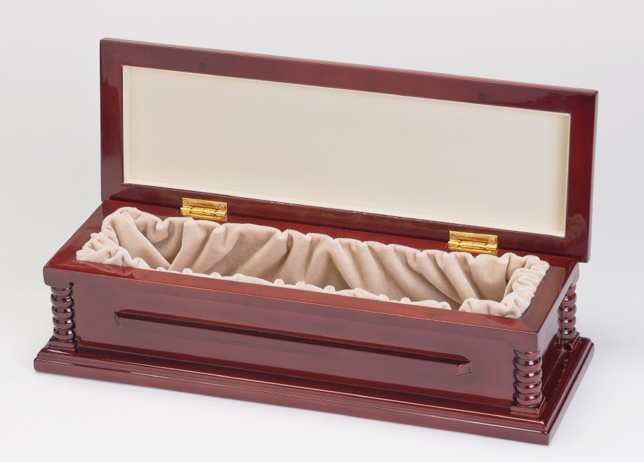 High Gloss Cherry Casket (up to 18 weeks) C-14-High Gloss