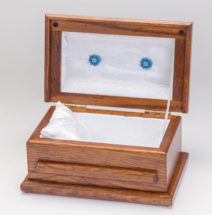 Oak Miscarriage Casket (up to 19 weeks) C-9-Oak