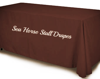 Barn Display Tablecloth Nylon Sea Horse Stall Drapes