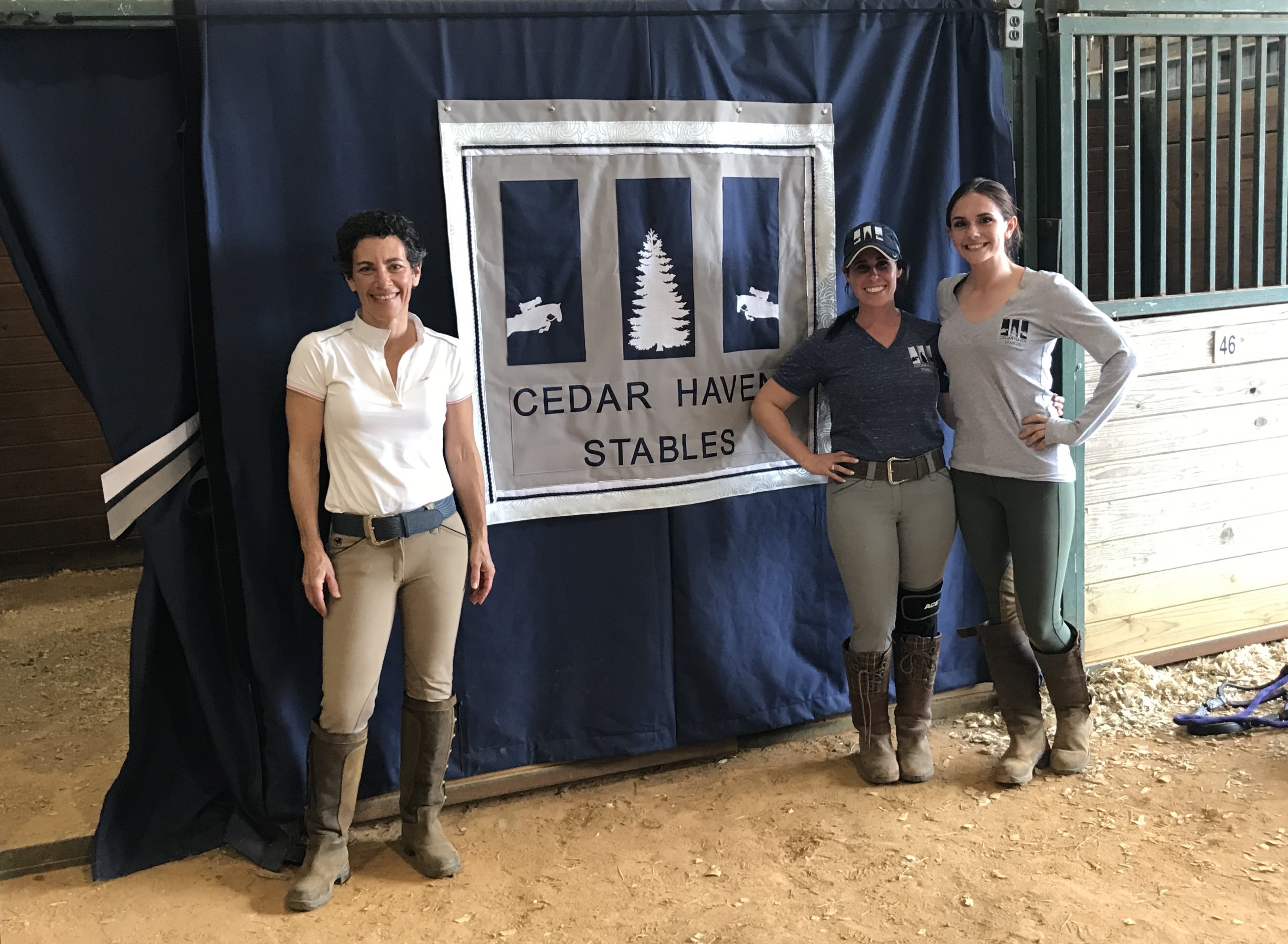 Barn Banner Nylon Picture Style Sea Horse Stall Drapes