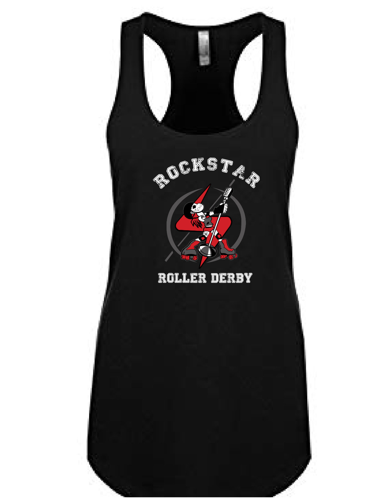 Rockstar Skull Girl Tank RRDSKULLTANK
