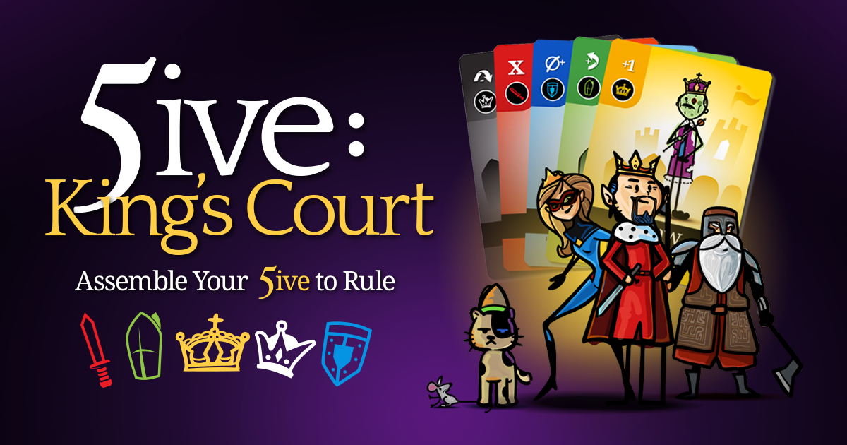 5ive: King's Court 2-4 Player Base Game