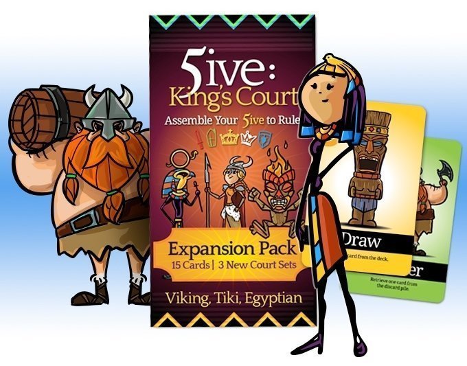 5ive: King's Court 5-6 Player Expansion Pack