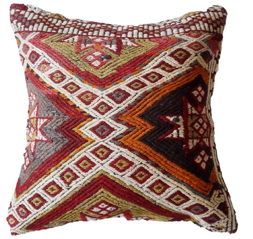 BUY CHEAP 20X20 VINTAGE KILIM PILLOW COVERS LOWEST PRICE, KILIM PILLOWS NO:14 00001