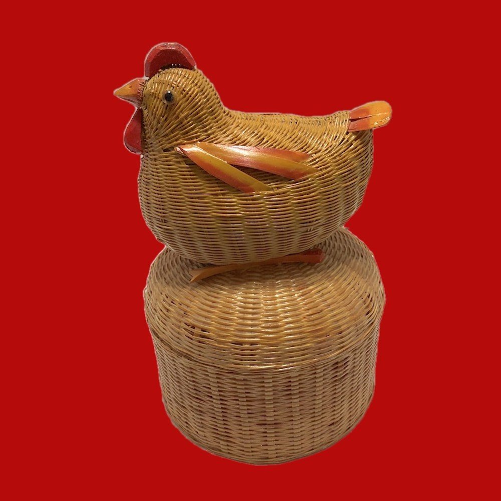 small wicker box