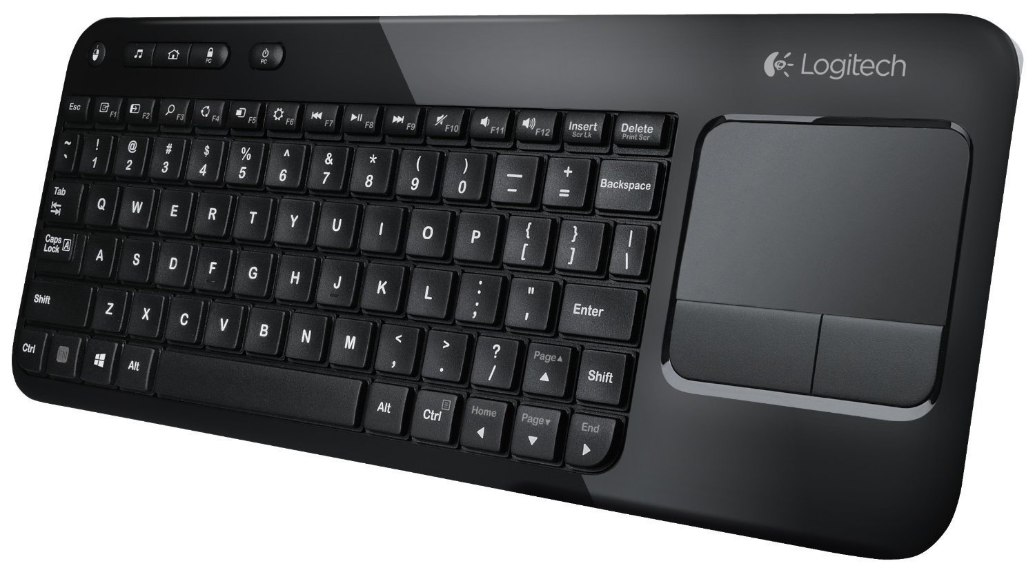 Living-Room Keyboard K410, Wireless Keyboard with Built-In ... Living-Room Keyboard K410, Wireless Keyboard with Built-In ...