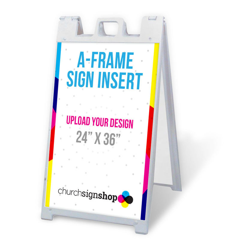 AFrame Inserts 36 Church Sign Shop