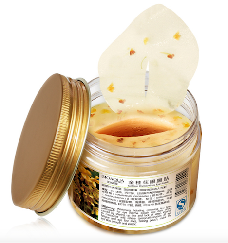 Маска «BIOAQUA» для кожи вокруг глаз Золотой Османтус