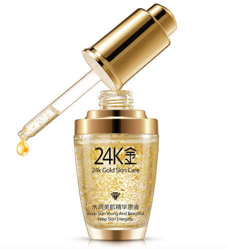 Сыворотка для лица «BIOAQUA» 24K Gold с частицами 24к золота и гиалуроновой кислотой