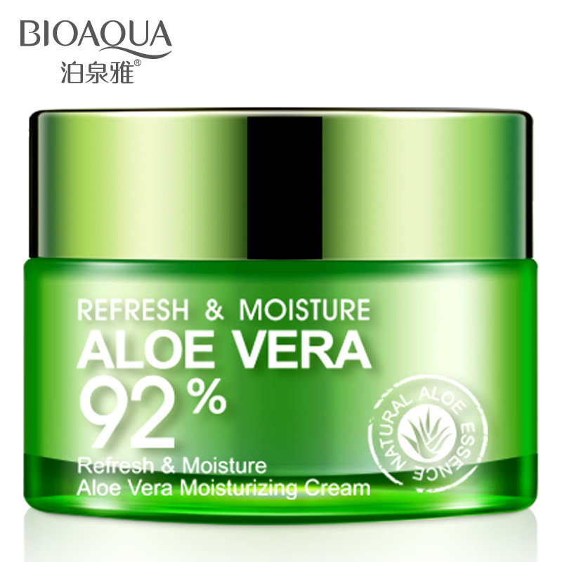 Освежающий и увлажняющий крем-гель для лица и шеи Aloe Vera