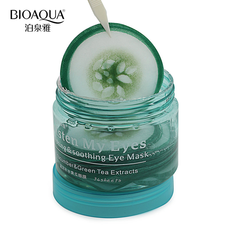 Маски-патчи для области глаз от темных кругов с экстрактом огурца