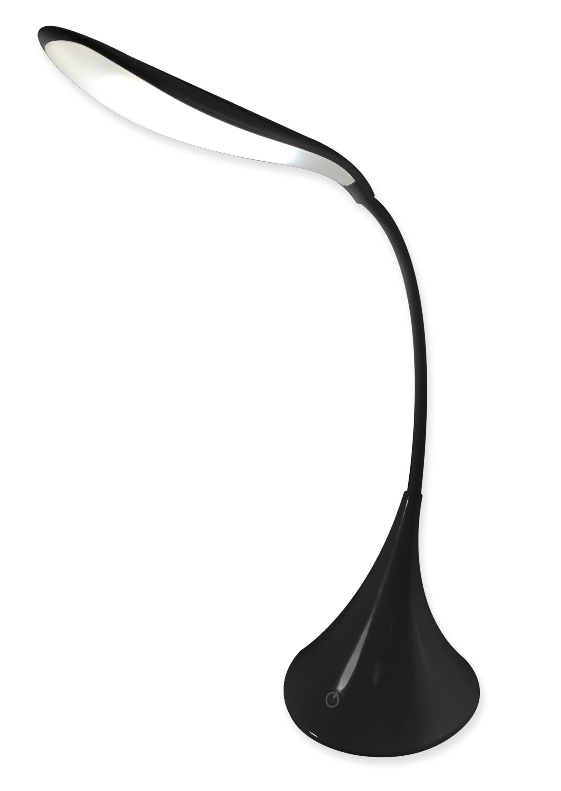 Black LED Lamp with Touch Dimmer SXE88001BK