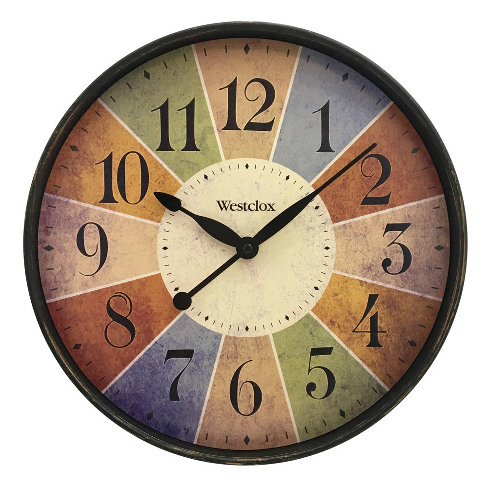 12" Multicolor Dial Wall Clock 32897