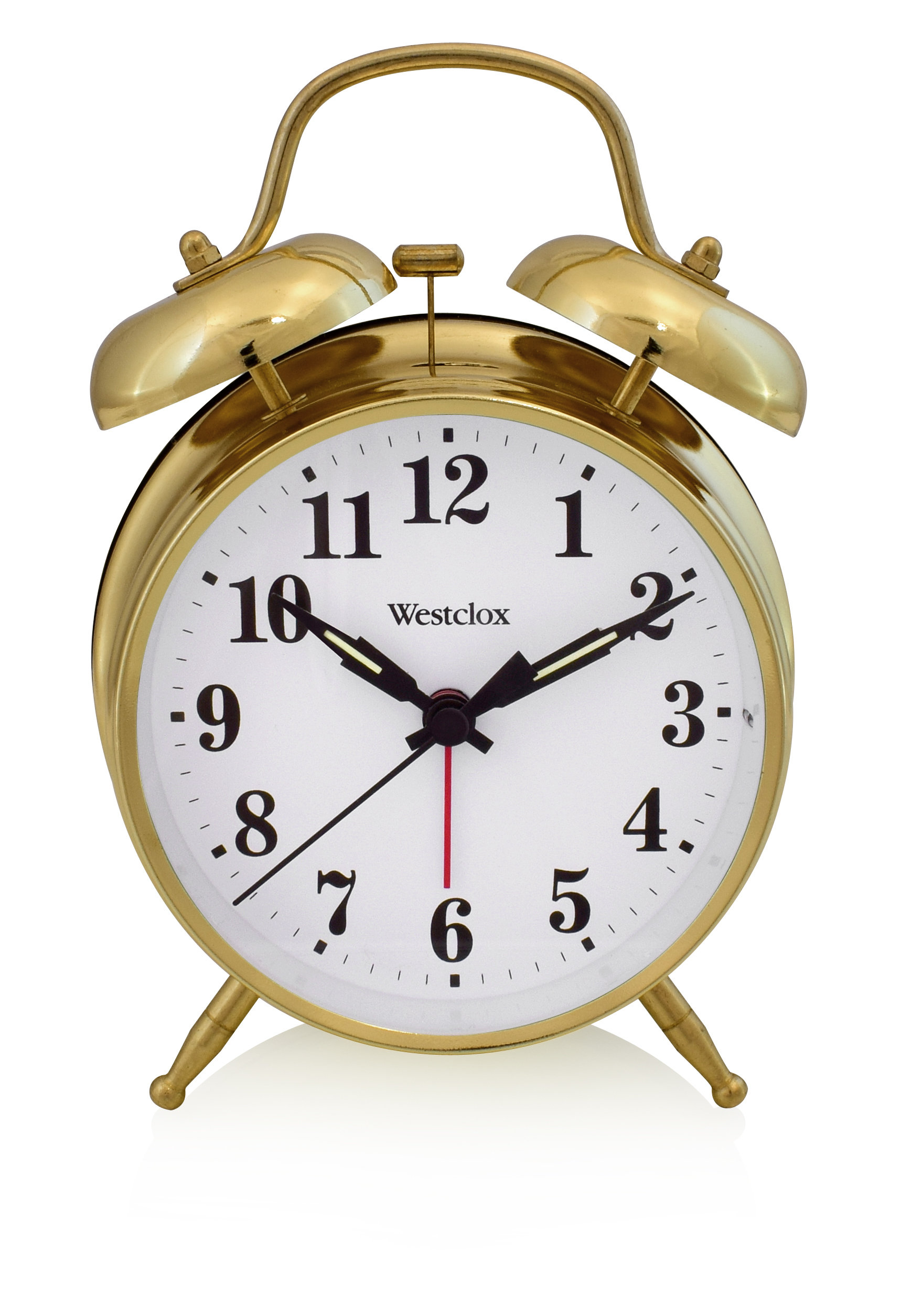 Westclox Twin Bell Alarm Clock 70010G 70010G