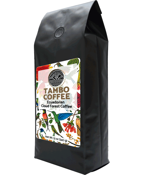 Coffee from Ecuadorian Cloud Forest - Dark Roast Whole Coffee Beans 00000