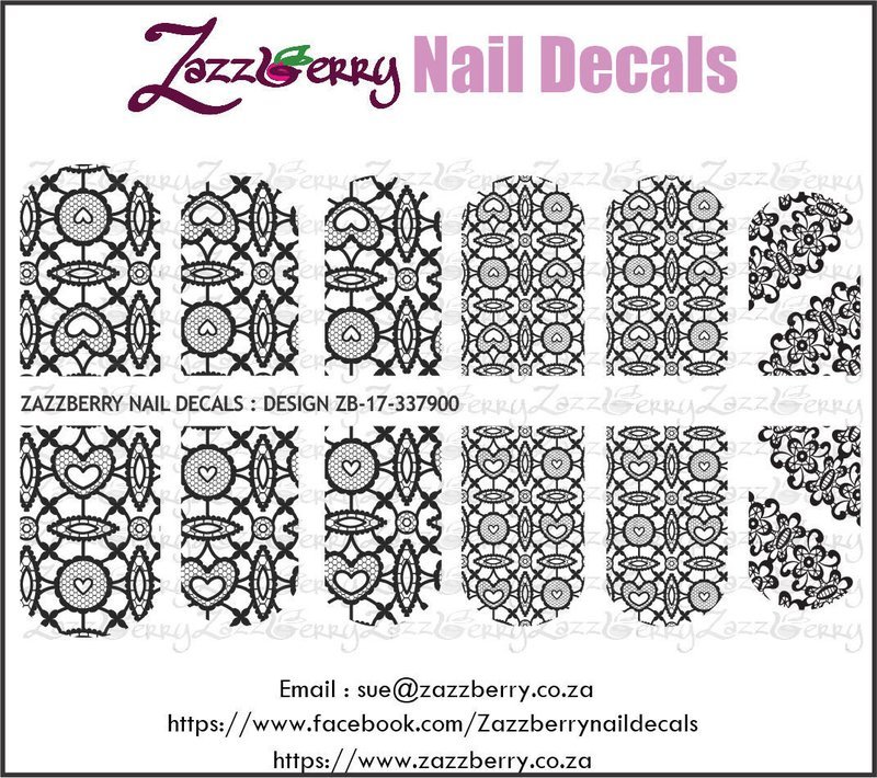 Hearts and More on Lace (Black or White) Hearts and More on Lace (Black or White)