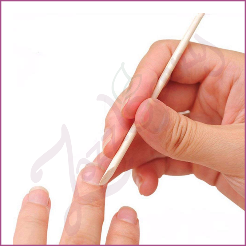 Orange Wooden Sticks 100pcs 7,5cm Orange Wooden Sticks 100pcs 7,5cm