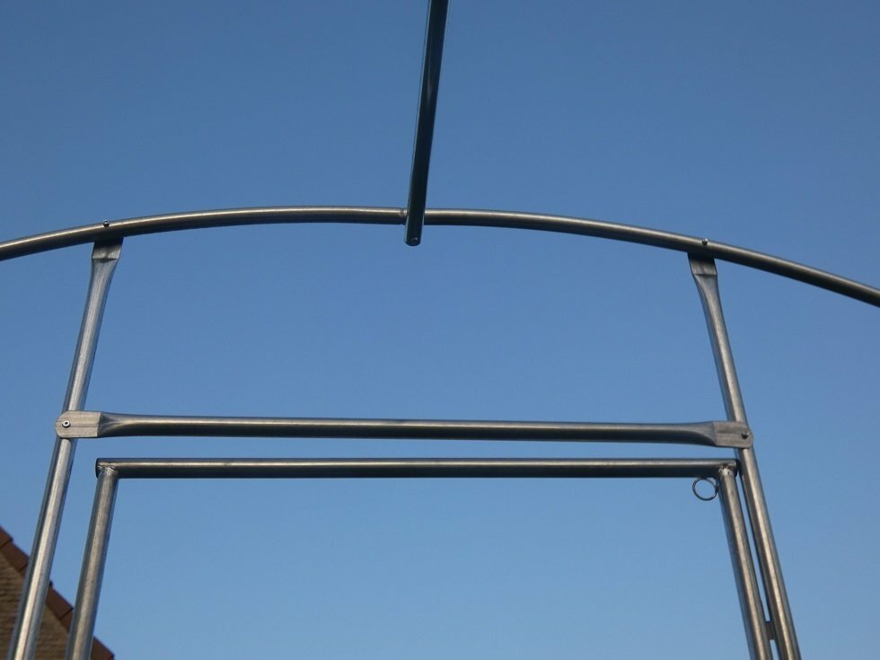 Kader / frame 8 x 4 x 2.54 m met deur