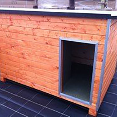 Hondenhok WOOD 5 bruin ISO 00216