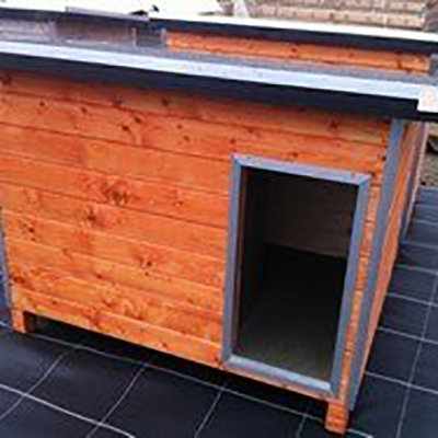 Hondenhok WOOD 3 bruin 00193