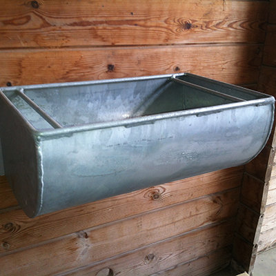 Voerbak galva rond 00290