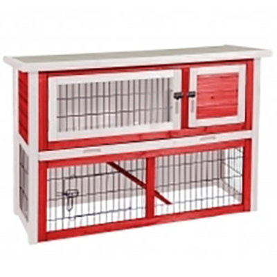 Konijnenhok Castor Rood 00027