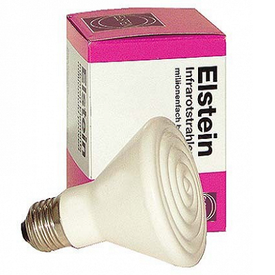 Elstein warmtelamp donkerstraler 60 W 00382