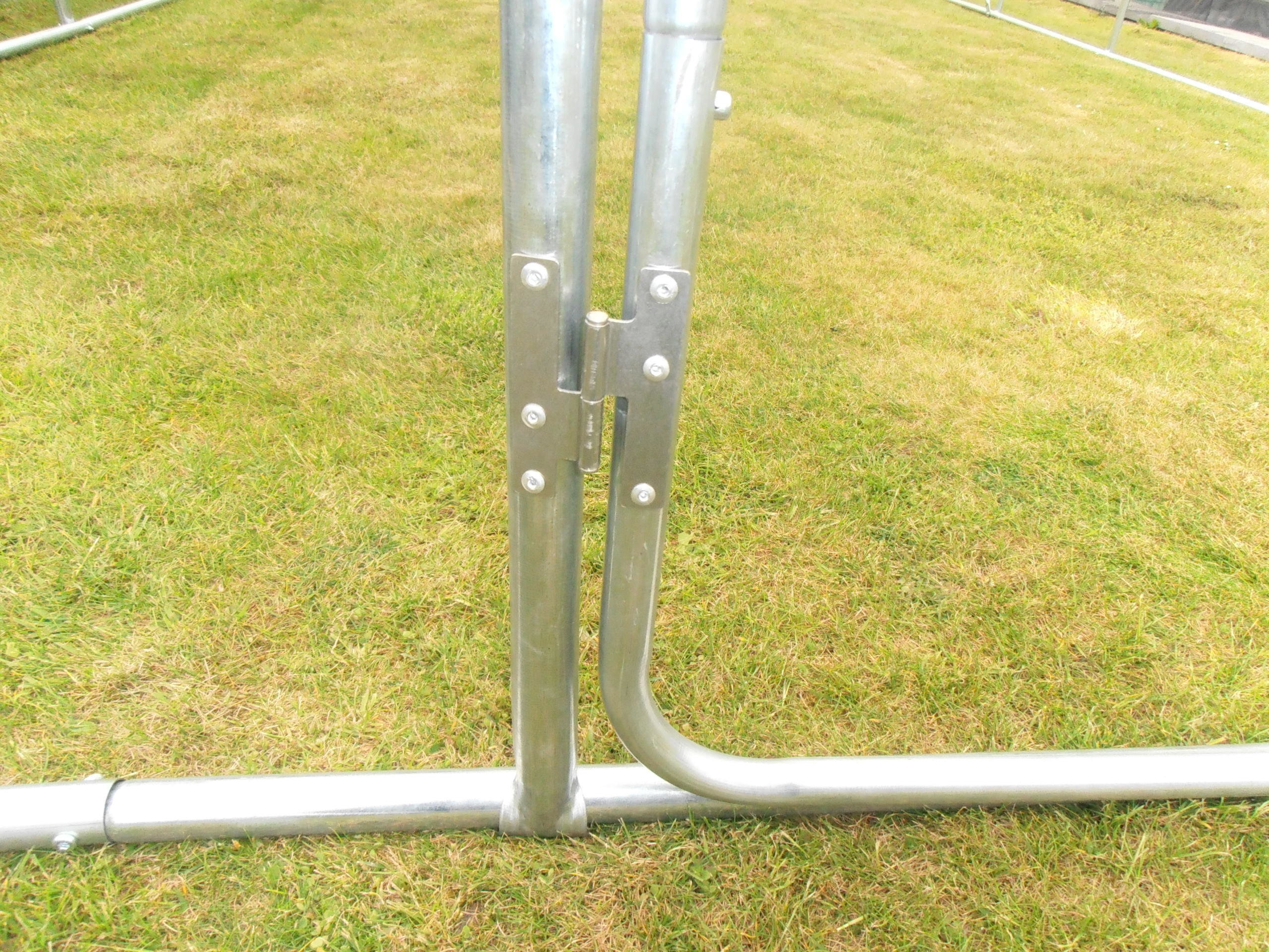 Kader / frame 6 x 3.5 x 2 m met DRAAD EN NET