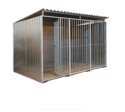 Metallo hondenren gesloten 2 x 3 m 00466