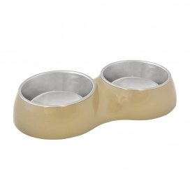 EETKOM DUBBEL + HOUDER GLOSSY DUO 2x Ø13,2cm 00648