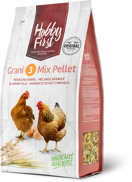 Grani 3 mix pellet , graanmengeling met korrel 01076