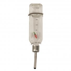 GLAZEN DRINKFLES KNAAGDIER M 00553