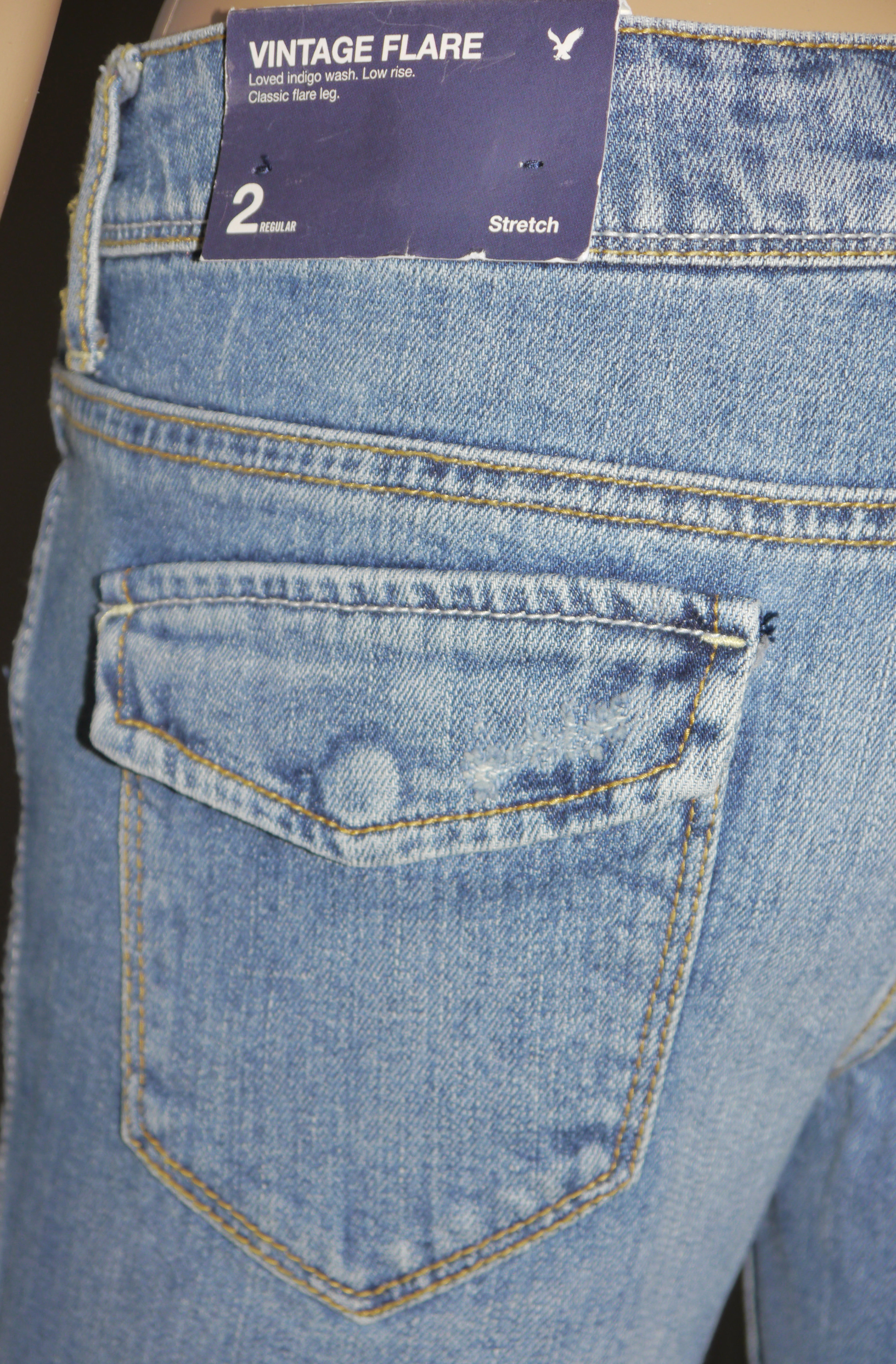 left rear pocket